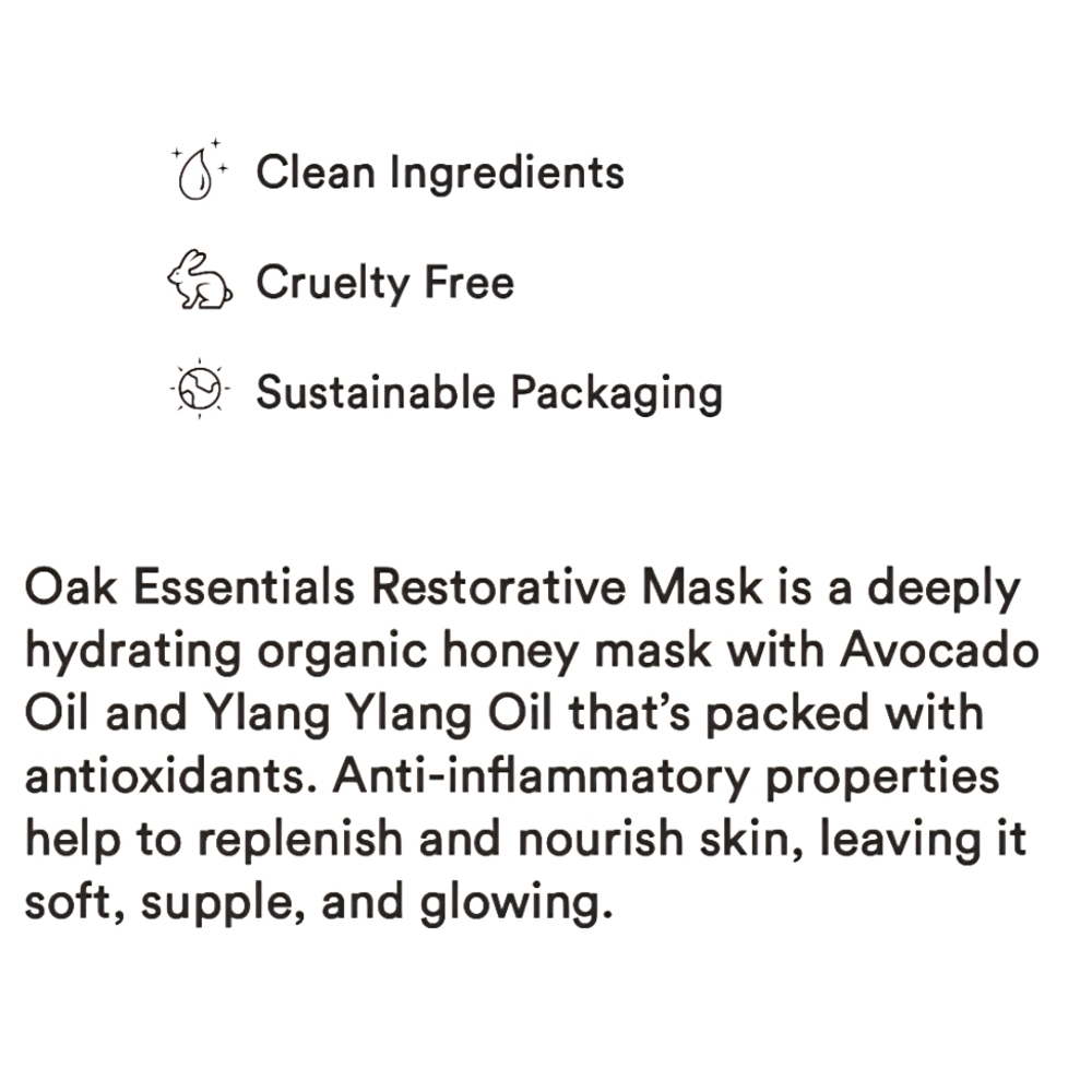 OAK ESSENTIALS RESTORATIVE MASK. - Picture 9 of 11